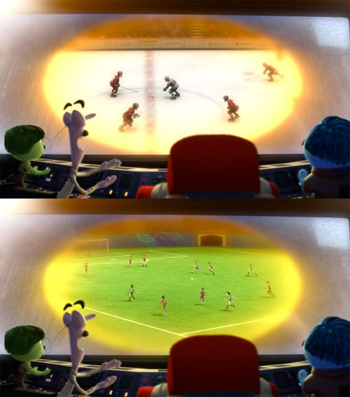 Pixar - Inside out changes by country