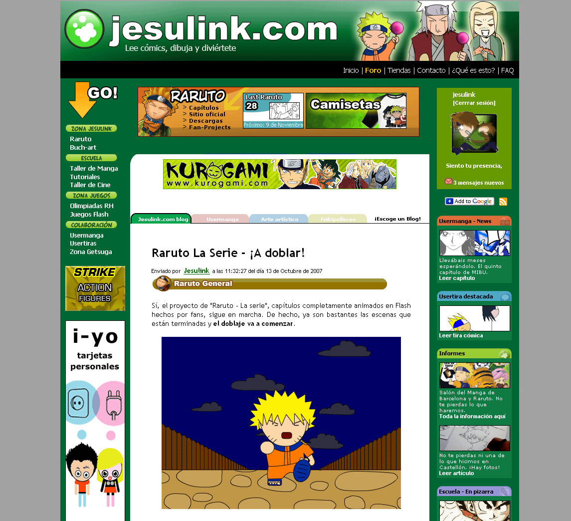 Jesulink - 10 aos desde Raruto