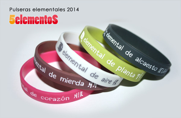 Pulseras 5 elementos