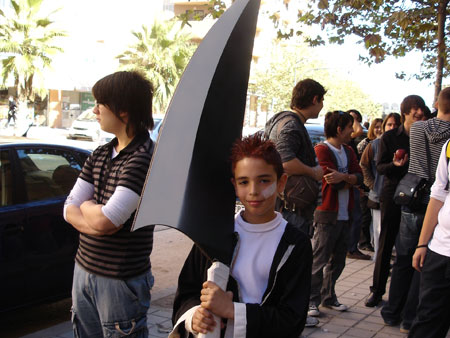 Foto de Raruto en II Saln del Manga de Valencia 2008