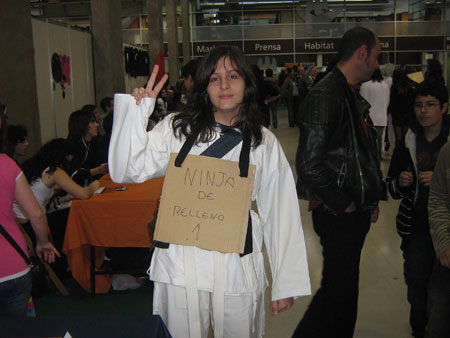 Foto de Raruto en III Saln del Manga de Valencia 2009