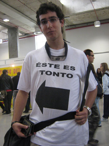 Foto de Raruto en III Saln del Manga de Valencia 2009