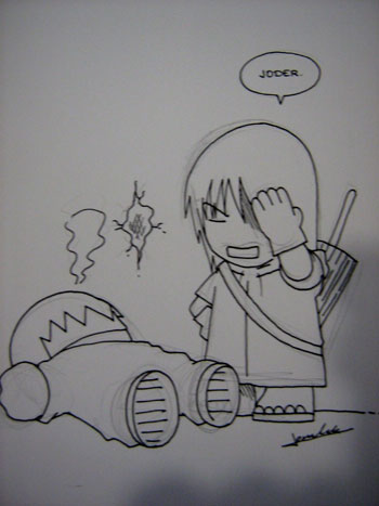Foto de Raruto en III Saln del Manga de Valencia 2009