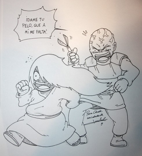 Jesulink en el X saln del manga de Valencia