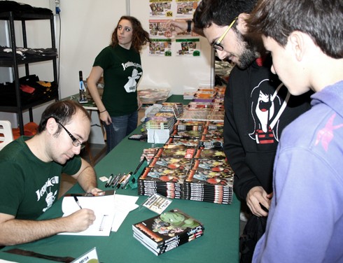 Jesulink en el X saln del manga de Valencia