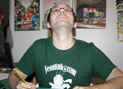 Jesulink en el X saln del manga de Valencia