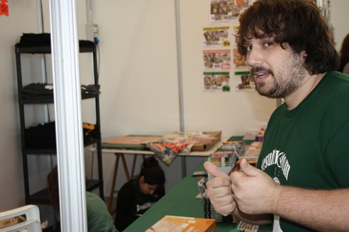 Jesulink en el X saln del manga de Valencia