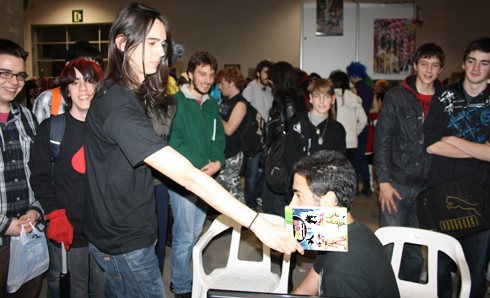 Jesulink en el X saln del manga de Valencia