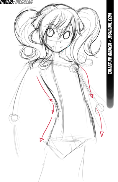 Featured image of post Como Dibujar Chicas Anime Paso A Paso Pasos para dibujar un chibi anime en tableta o l piz